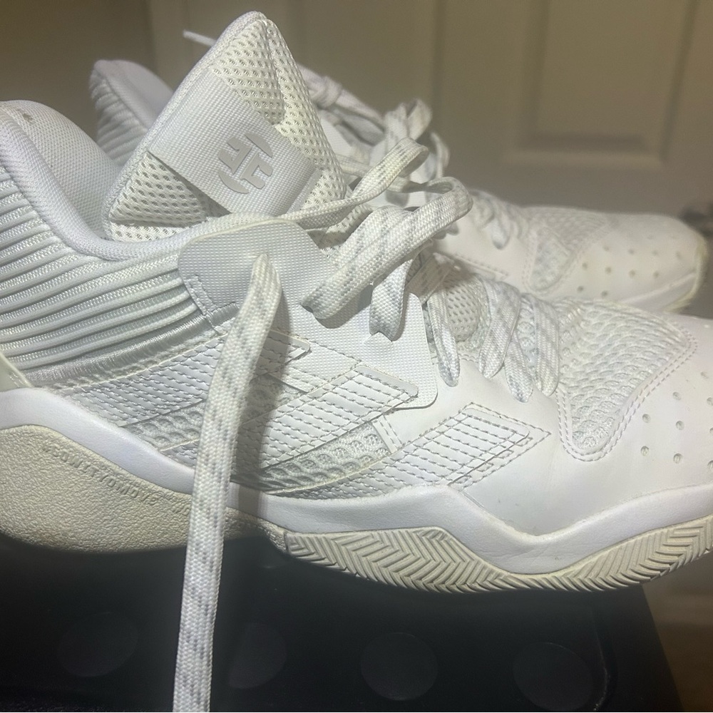 Adidas James Harden Stepback Basketball Shoes White Grey